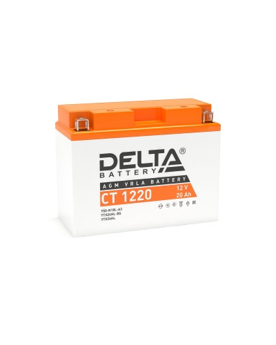 Delta CT 1220. Аккумулятор герметичный свинцово-кислотный стартерный. Delta в Грозном