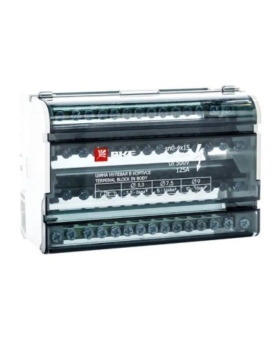 Шина нулевая в корпусе 4х15 (sn0-4х15). Шина нулевая в корпусе. EKF в Грозном
