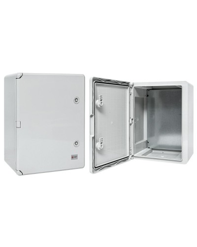 Бокс пластиковый с монтажной платой 350х250х150 IP65 PROxima (PB65MP002). Бокс пластиковый антивандальный. EKF в Грозном