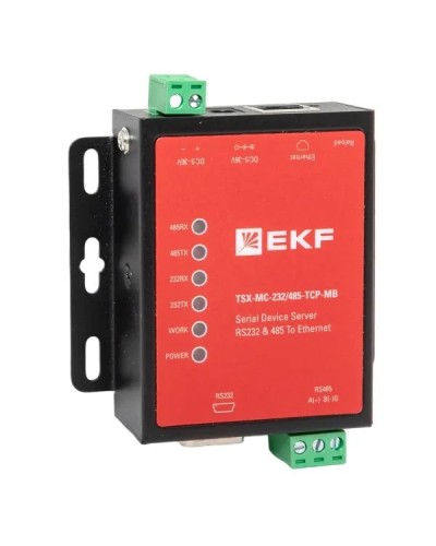 TSX-MC-232/485-TCP-MB. Преобразователь RS-232/485 в Ethernet. EKF в Грозном