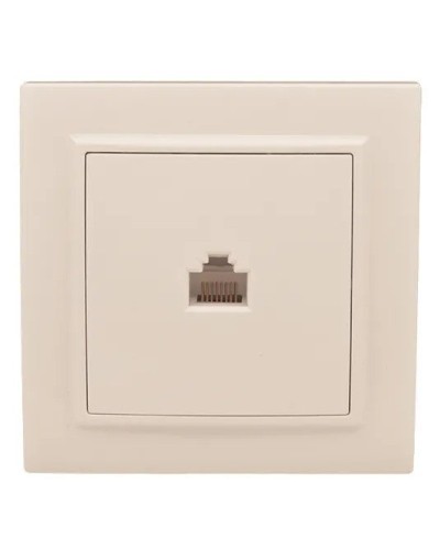 Минск Розетка RJ-45 1-мест. СП (ERK01-035-20). Розетка RJ-45 1-мест. СП. EKF в Грозном