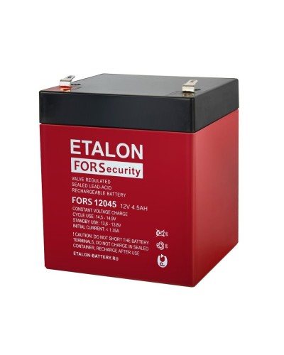ETALON FORS 12045. Аккумулятор герметичный свинцово-кислотный. ETALON в Грозном