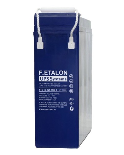 F.ETALON FTE 12-125 PRO X. Аккумулятор герметичный свинцово-кислотный. ETALON в Грозном