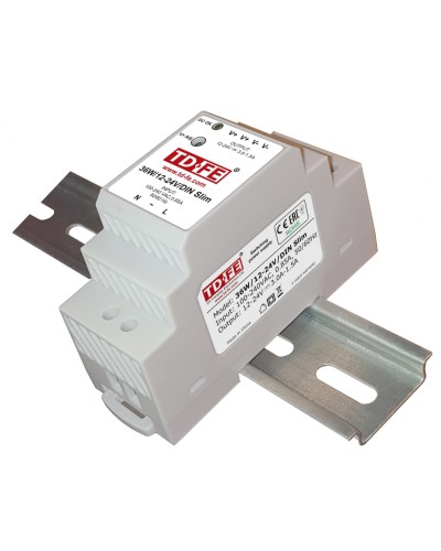 36W/12-24V/DIN Slim. Источник вторичного электропитания. FARADAY в Грозном