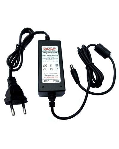 24W/12V/2A. Импульсный блок питания в пластиковом корпусе. FARADAY в Грозном