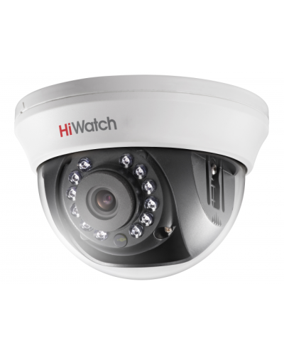 DS-T201(B) (2.8мм). Бюджетная видеокамера мультиформатная купольная. HiWatch в Грозном