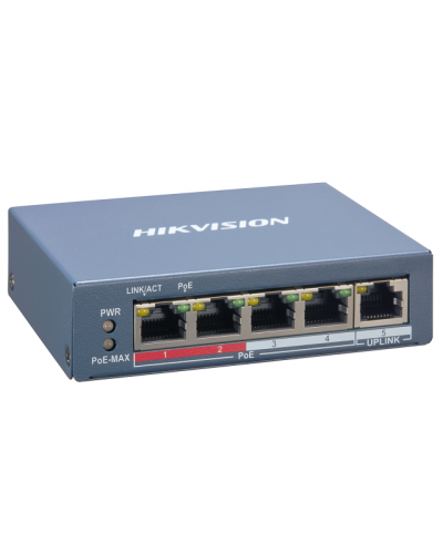 DS-3E1105P-EI. Коммутатор с POE. Hikvision в Грозном