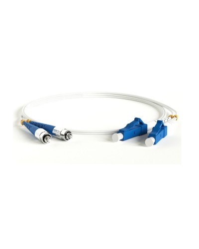 FC-D2-9A1-FC/UR-LC/UR-H-1M-LSZH-WH. Патч-корд волоконно-оптический FC-LC. Hyperline в Грозном