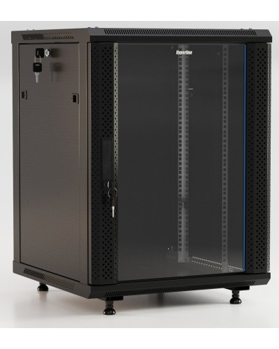 TWB-FC-1545-GP-RAL9004. Шкаф телекоммуникационный 19 настенный 15U. Hyperline в Грозном