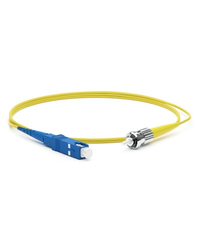 FC-S2-9-SC/UR-ST/UR-H-1M-LSZH-YL. Патч-корд волоконно-оптический одномодовый. Hyperline в Грозном