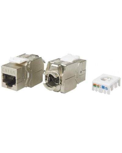 KJ8-8P8C-C6A-180-TLS-SH-F-WH. Вставка Keystone Jack RJ-45. Hyperline в Грозном