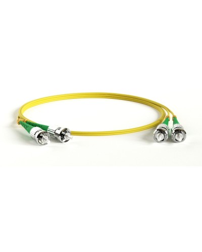 FC-D2-9-ST/AR-ST/AR-H-1M-LSZH-YL. Патч-корд волоконно-оптический ST-ST. Hyperline в Грозном