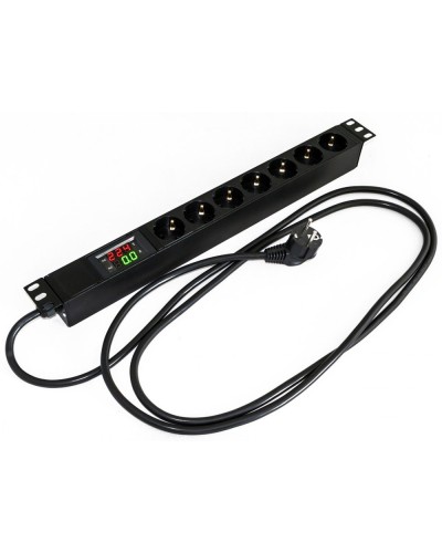 SHE19-7SH-AV-2.5EU. Блок розеток 19. Hyperline в Грозном