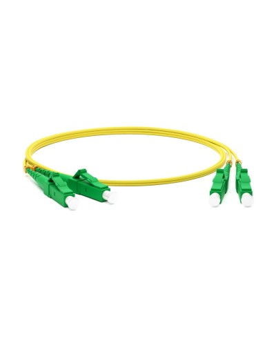 FC-D2-9-LC/AR-LC/AR-H-1M-LSZH-YL. Патч-корд волоконно-оптический LC-LC. Hyperline в Грозном