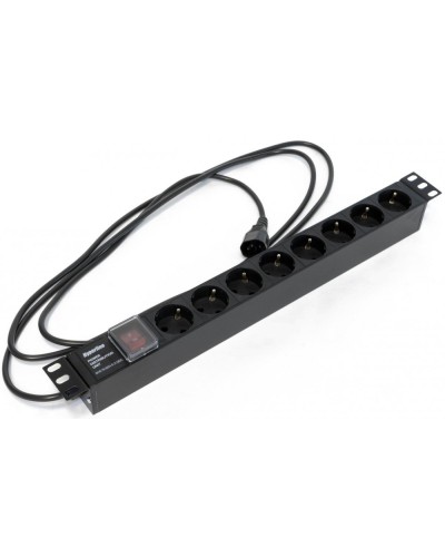 SHE19-8SH-S-2.5IEC. Блок розеток 19. Hyperline в Грозном