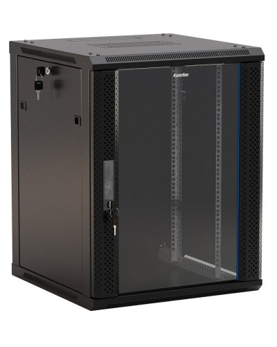 TWB-2266-GP-RAL9004. Шкаф телекоммуникационный 19 настенный 22U. Hyperline в Грозном