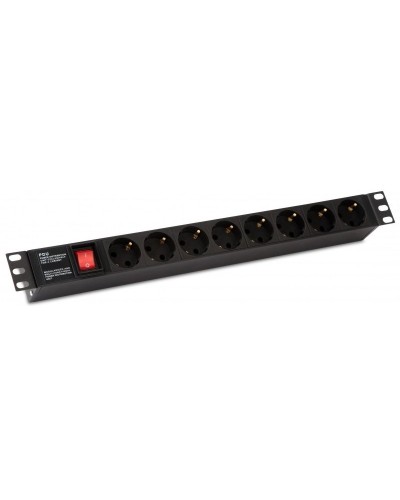SHE19-8SH-S-IEC. Блок розеток 19. Hyperline в Грозном