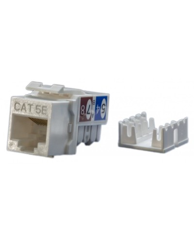 KJ9-8P8C-C5e-90-WH. Вставка Keystone Jack RJ-45. Hyperline в Грозном