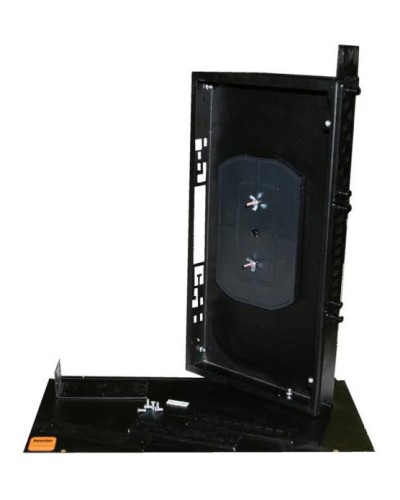 FO-19R-1U-3xSLT-W140H42-24UN-BK. Кросс оптический 19. Hyperline в Грозном