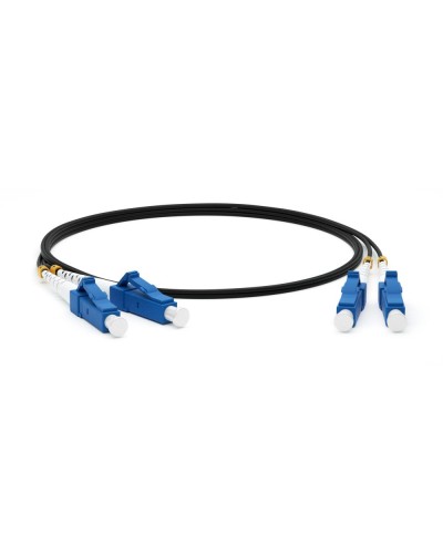 FC-D2-9-LC/UR-LC/UR-H-25M-LSZH-BK. Патч-корд волоконно-оптический одномодовый. Hyperline в Грозном