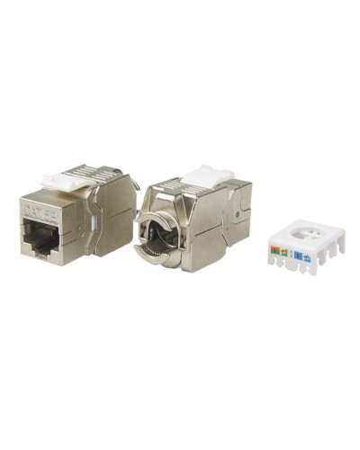 KJ8-8P8C-C5e-180-TLS-SH-F-WH. Вставка Keystone Jack RJ-45. Hyperline в Грозном