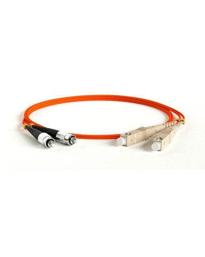 FC-D2-50-FC/PR-SC/PR-H-1M-LSZH-OR. Патч-корд волоконно-оптический SC-FC. Hyperline в Грозном