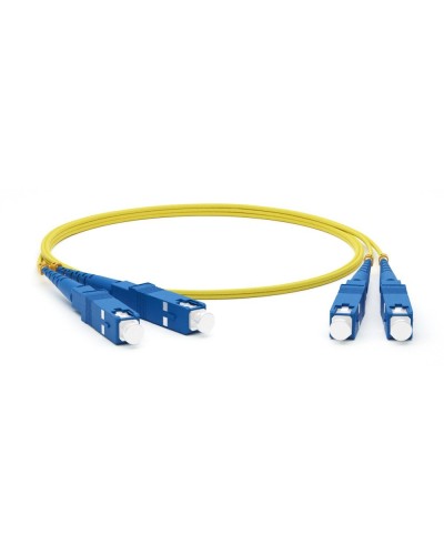 FC-D2-9-SC/UR-SC/UR-H-5M-LSZH-YL. Патч-корд волоконно-оптический одномодовый. Hyperline в Грозном