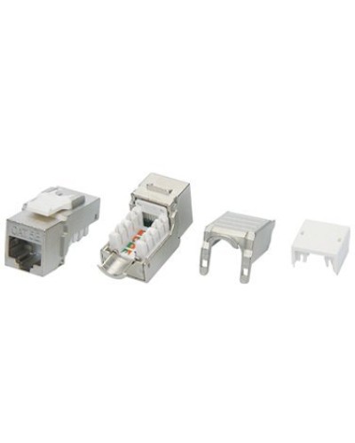 KJ9-8P8C-C6A-90-SH-F. Вставка Keystone Jack RJ-45. Hyperline в Грозном