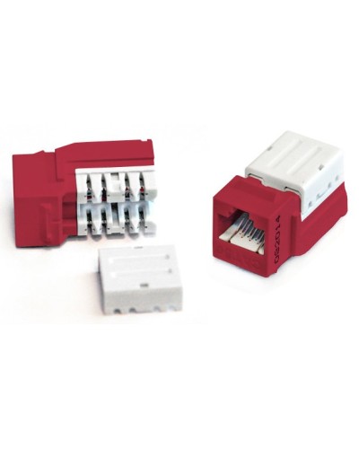 KJNE-8P8C-C5e-90-RD. Вставка Keystone Jack RJ-45. Hyperline в Грозном
