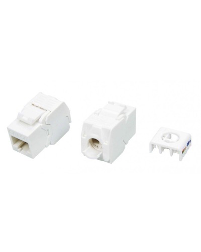 KJ8-8P8C-C6A-180-TLS-WH. Вставка Keystone Jack RJ-45. Hyperline в Грозном