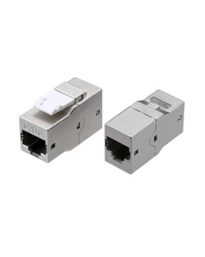 CA2-KJ-C6-SH-BK. Проходной адаптер. Hyperline в Грозном