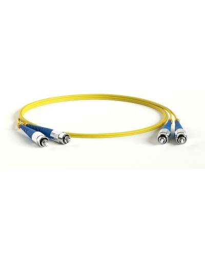 FC-D2-9-FC/UR-FC/UR-H-2M-LSZH-YL. Патч-корд волоконно-оптический FC-FC. Hyperline в Грозном