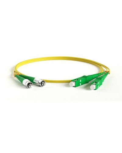 FC-D2-9-FC/AR-SC/AR-H-1M-LSZH-YL. Патч-корд волоконно-оптический SC-FC. Hyperline в Грозном