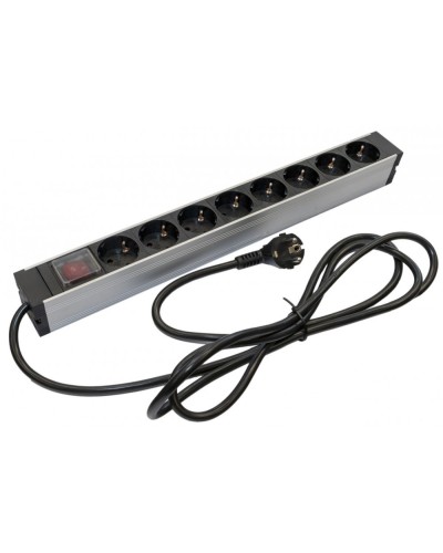 SHZ19-8SH-S-2.5EU. Блок розеток 19. Hyperline в Грозном