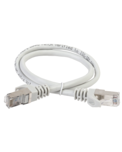 GENERICA Патч-корд кат. 5Е FTP 0,5м серый (PC01-C5EF-05M-G). Патч-корд медный. IEK в Грозном
