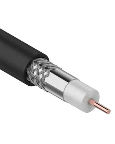 GENERICA RG59 CCS 75Ом FPE PVC белый (CC1-R5F1-111-100-G). Кабель коаксиальный омедненный. IEK в Грозном