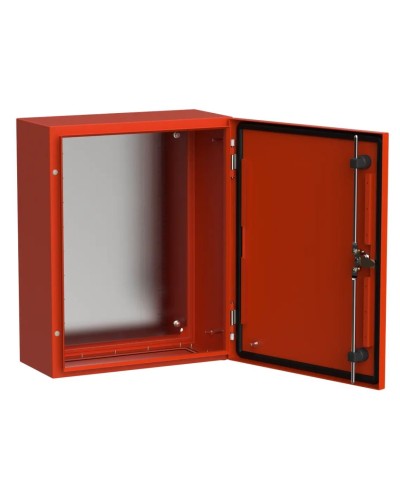 ЩМП-50.40.20 УХЛ1 IP66 RAL3020 TITAN 5 (TI5-13-N-050-040-020-66). Корпус металлический с монтажной платой. IEK в Грозном