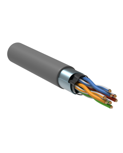 GENERICA F/UTP кат.5E 24AWG 4 пары LSZH серый (BC1-C5E04-321-305-R-G). Кабель «витая пара» (LAN) для структурированных систем связи. IEK в Грозном