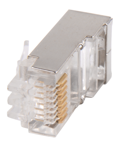 GENERICA Разъём RJ-45 FTP для кабеля кат. 5Е (20 шт) (CS3-1C5EF-G). Разъем RJ-45. IEK в Грозном