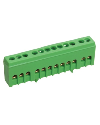 Шина PE земля ШНИ-6х9-10-К-З (YNN10-69-10KD-K06). Шина в корпусном изоляторе на DIN-рейку. IEK в Грозном