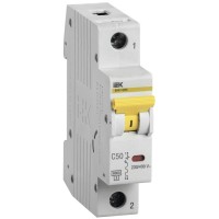 ВА47-60M 1P C 50А 6кА KARAT (MVA31-1-050-C). Автоматический выключатель. IEK