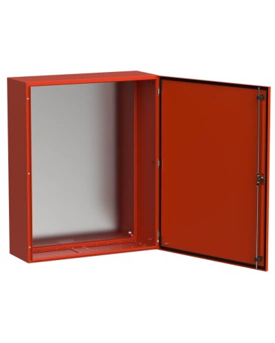 ЩМП-100.80.30 УХЛ1 IP66 RAL3020 TITAN 5 (TI5-13-N-100-080-030-66). Корпус металлический с монтажной платой. IEK в Грозном