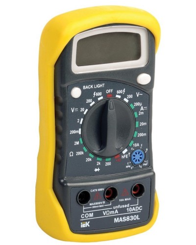 Мультиметр цифровой Master MAS830L (TMD-3L-830). Мультиметр цифровой. IEK в Грозном