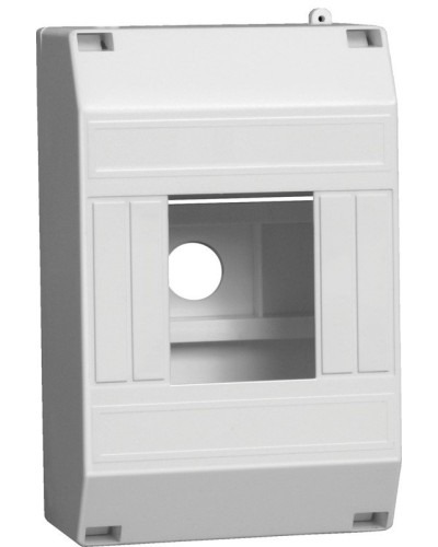 Корпус пластиковый КМПн 1/4 IP20 белый (MKP31-N-04-30-135). Щиток модульный без дверцы, настенный. IEK в Грозном