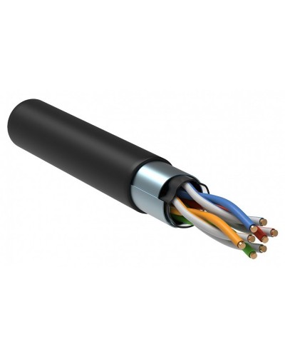 GENERICA F/UTP кат.5E 24AWG 4 пары LDPE черный (BC3-C5E04-339-305-R-G). Кабель «витая пара» (LAN) для структурированных систем связи. IEK в Грозном