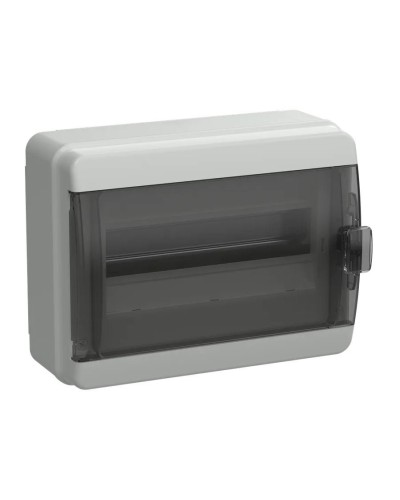 Корпус пластиковый КМПн-12 IP65 TEKFOR (TF5-KP72-N-12-65-K03-K02). Корпус модульный пластиковый черная прозрачная дверь. IEK в Грозном