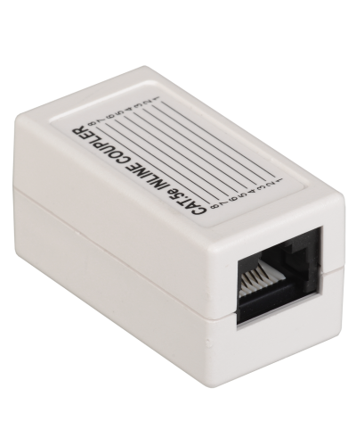 CS70-1C5EU. Проходной адаптер категория 5Е UTP тип RJ45-RJ45, белый. ITK в Грозном