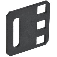 AD05-01U-R. Переходник с 21 на 19 1U черный. ITK