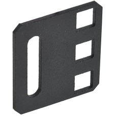 AD05-01U-R. Переходник с 21 на 19 1U черный. ITK
