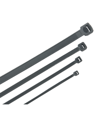 HKB-W48-L200 (100 шт). Хомут кабельный ХКн 4,8х200мм нейлон черный. ITK в Грозном